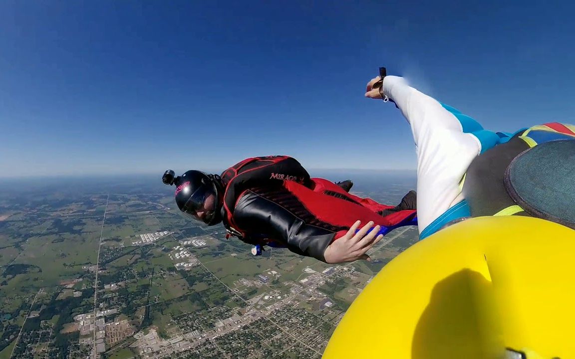 极限运动-翼装飞行,触摸天空自由飞翔的极限运动
