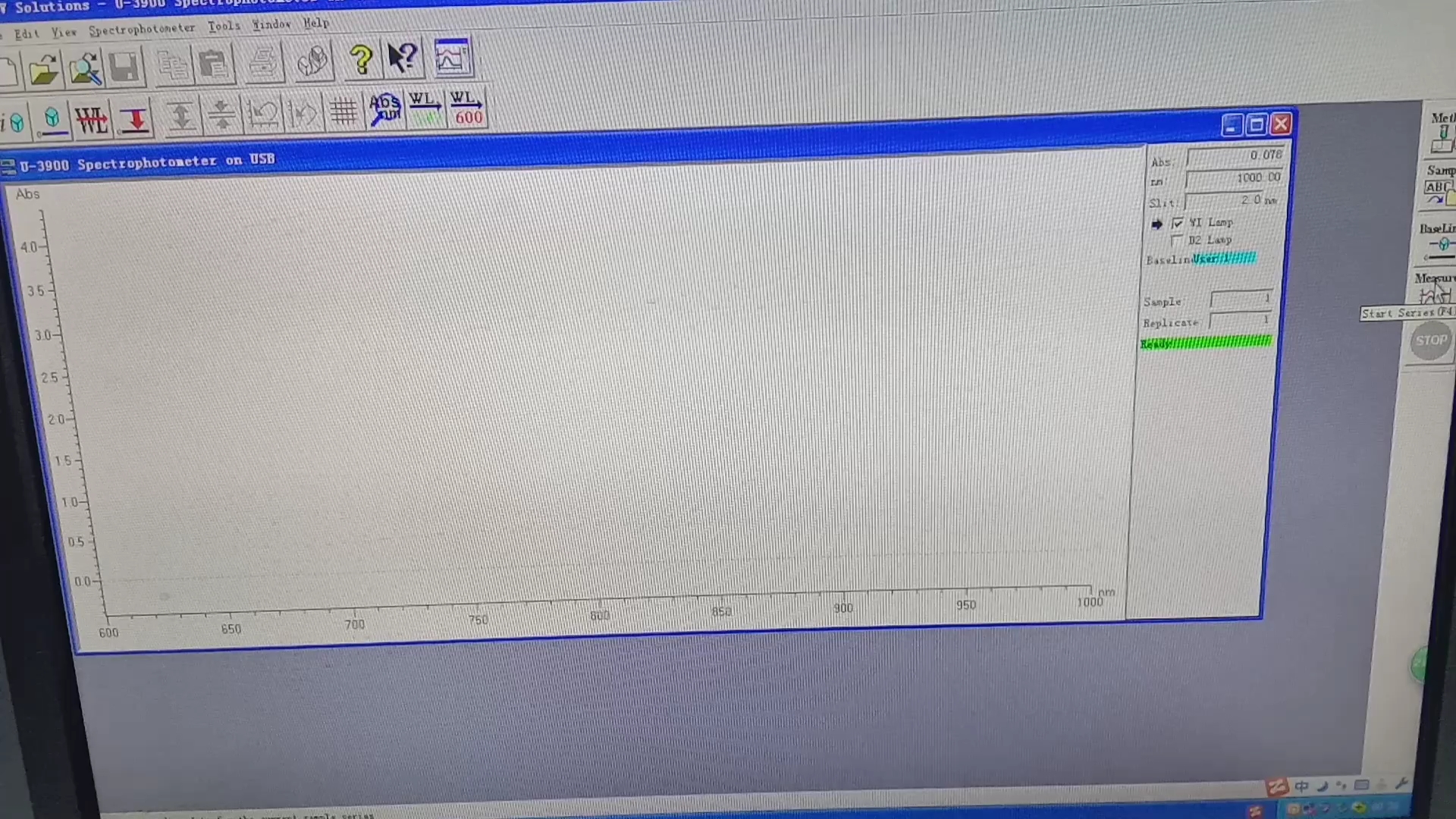 紫外分光光度计的使用 U3900哔哩哔哩bilibili