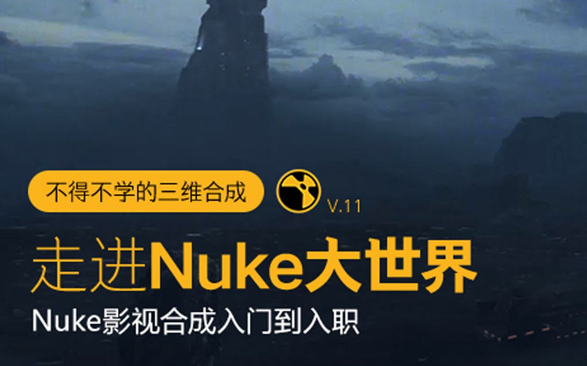 nuke全面教程0基础快速成为nuke高手 头发抠像、二维三维跟踪、occ层、去除抖动、界面介绍、认识nuke哔哩哔哩bilibili