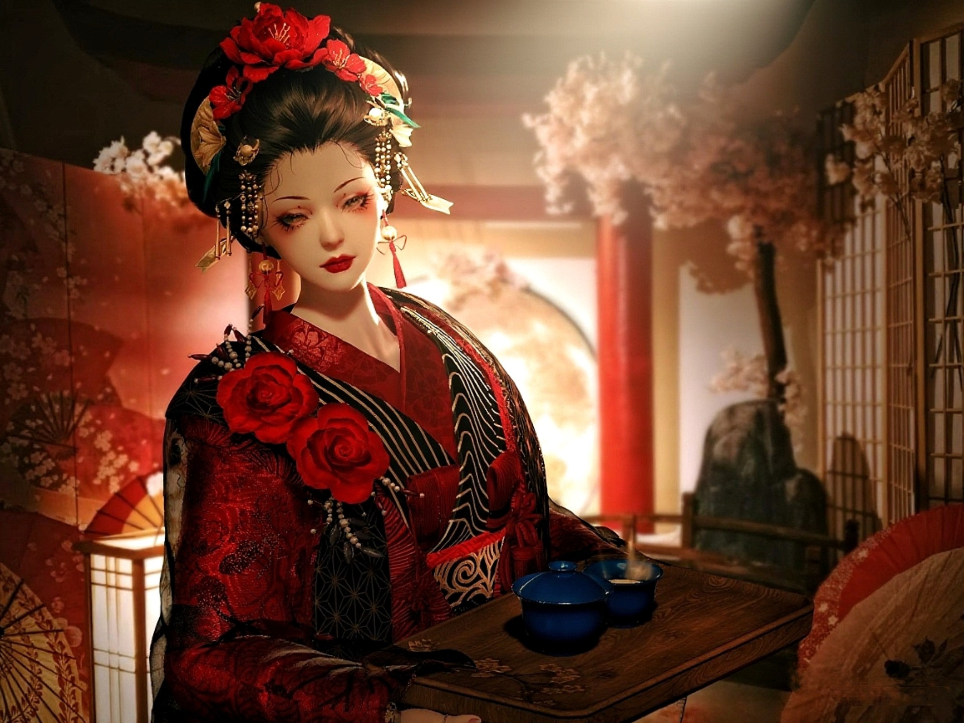 恶女花魁▏爱人是地狱,被爱是地狱,以色侍人更是地狱