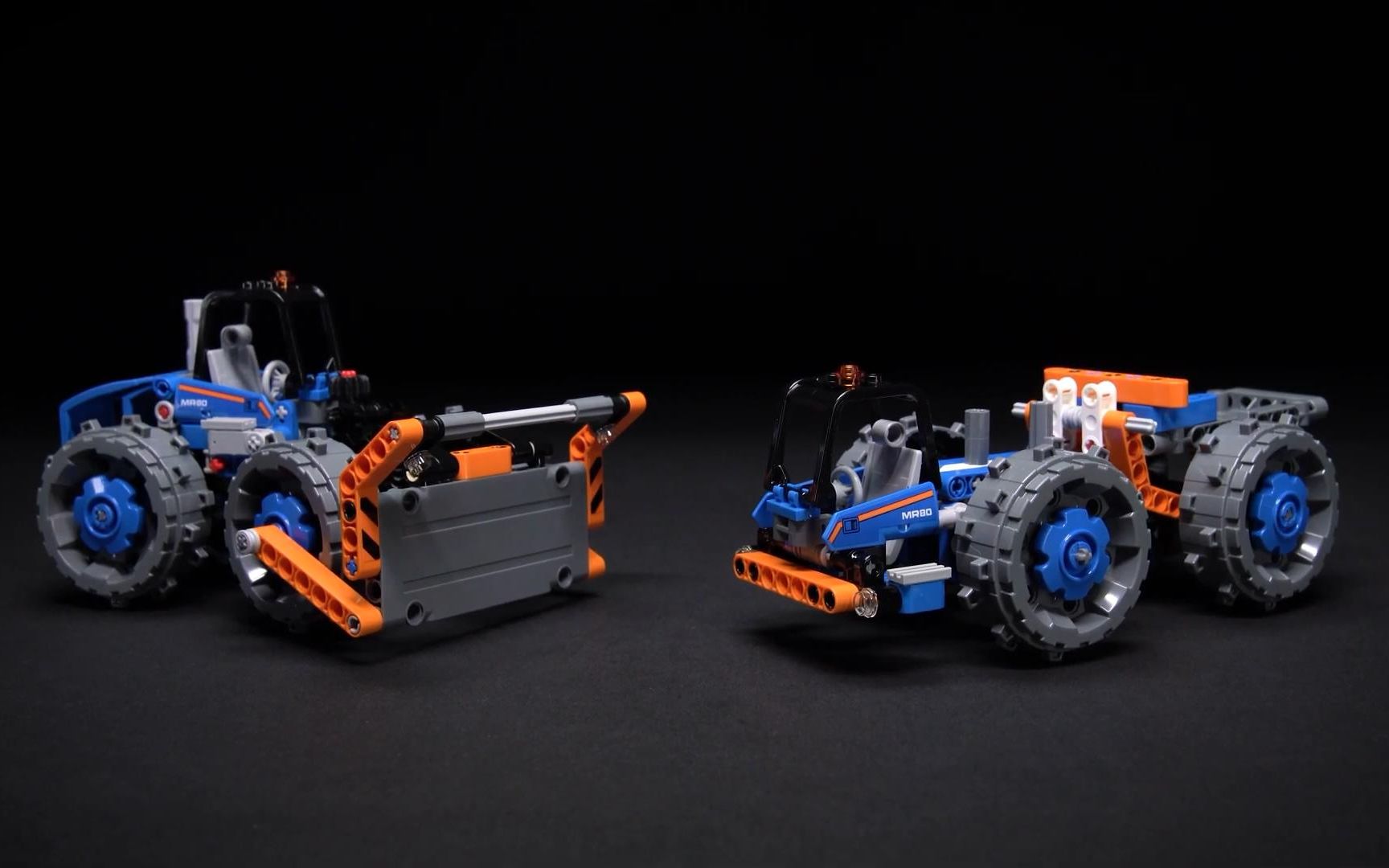 速拼乐高科技机械系列42071 推土压路机