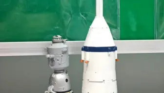 1/72神舟12+号飞船配长征2F火箭，Made by 某鱼：神舟梦工厂