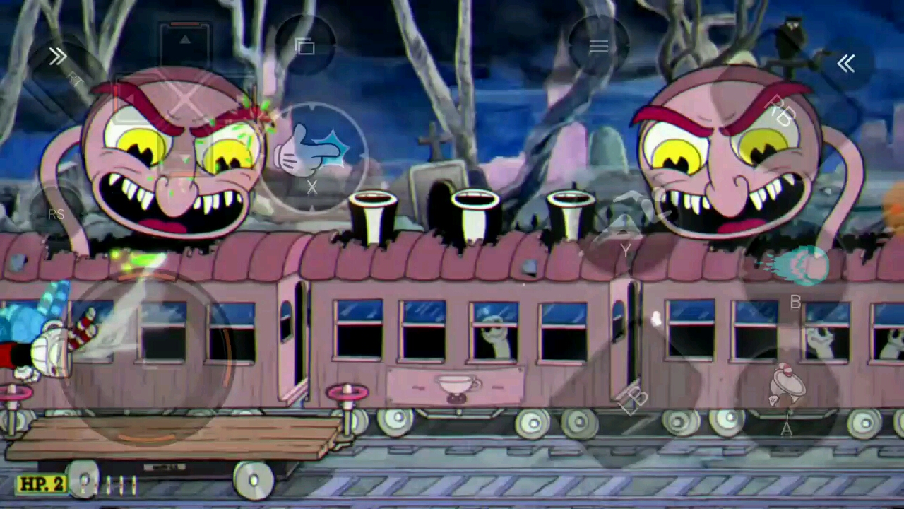 (茶杯头)专家幽灵列车和专家船长通关