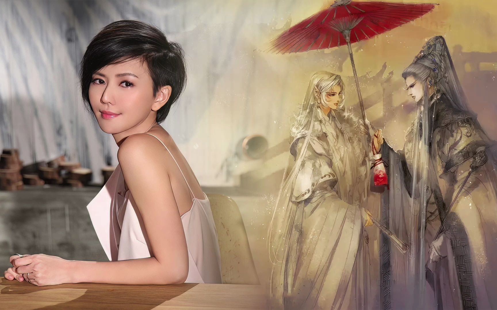 ai孙燕姿《红尘笑》霹雳布袋戏刀说异数台语版片头曲(cover:李千娜)