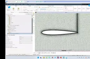 Скачать видео: 【研究生进度-17】用新软件-Fluent Meshing画非结构网格流程，通过镜像操作满足周期性边界条件要求