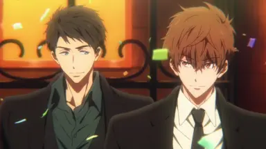 Free! ラメキーホルダー 桐嶋夏也 + 松岡江の通販 by ロン｜ラクマ