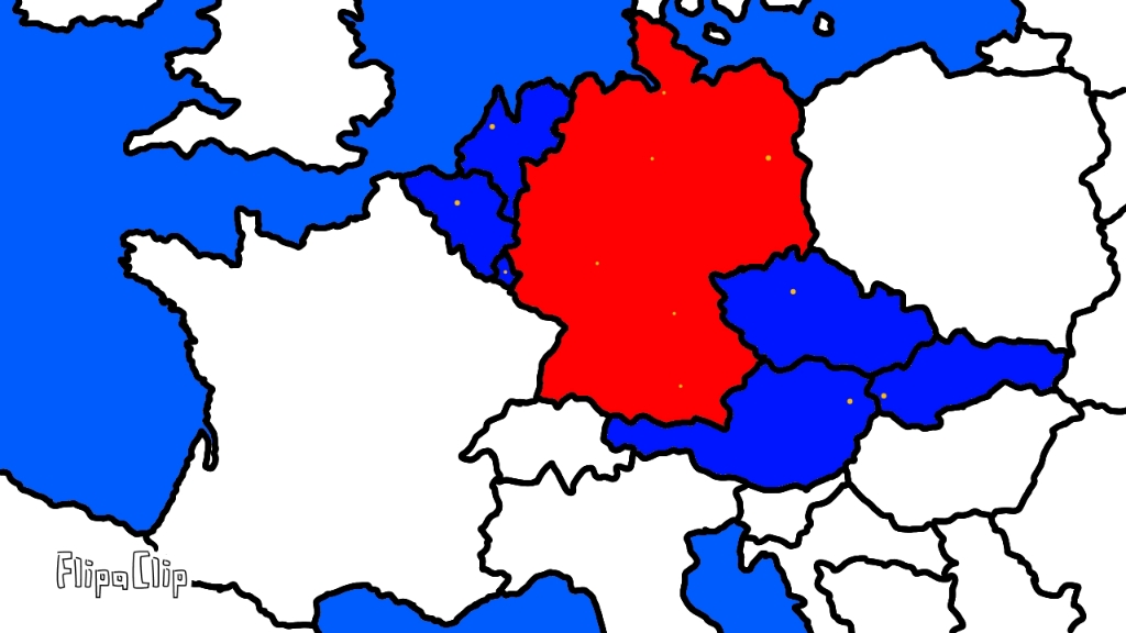 德国vs低地三国,奥地利,捷克, 斯洛伐克(新人作品)