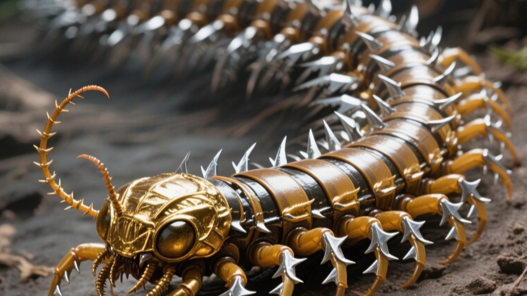 每日认识一种蛊虫之锯齿金蜈蛊