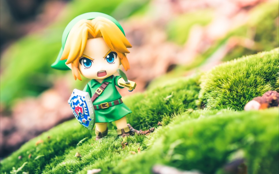 (4k录制)3分钟简易开箱《塞尔达传说梅祖拉的假面/魔力面具》林克gsc