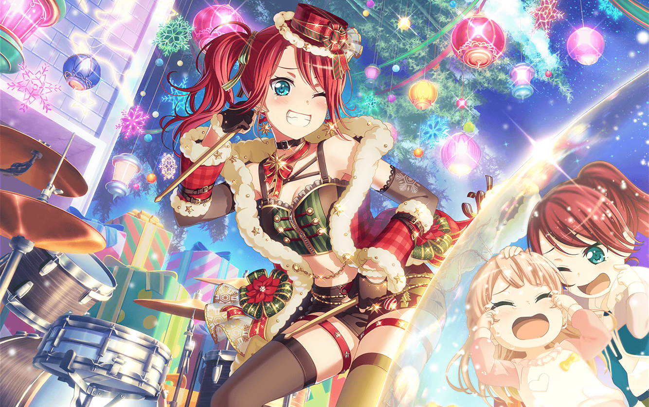 【bang dream!(邦邦)】【帅气的红色】宇田川巴