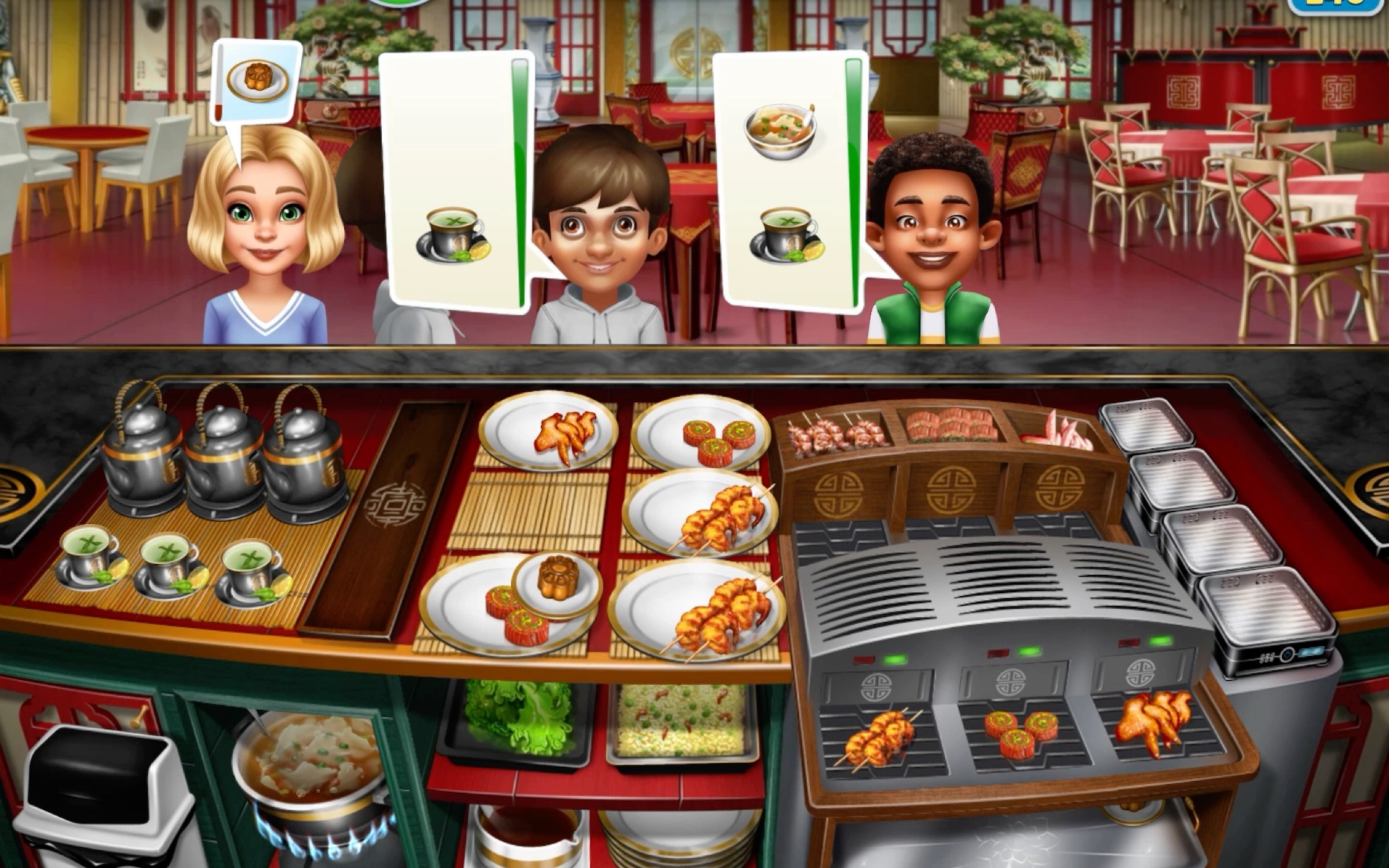 【烹饪发烧友】中餐厅第40关|欢迎来到中餐厅