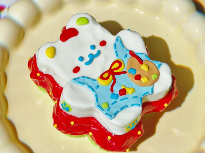 93手绘捏捏,画一只画家小熊