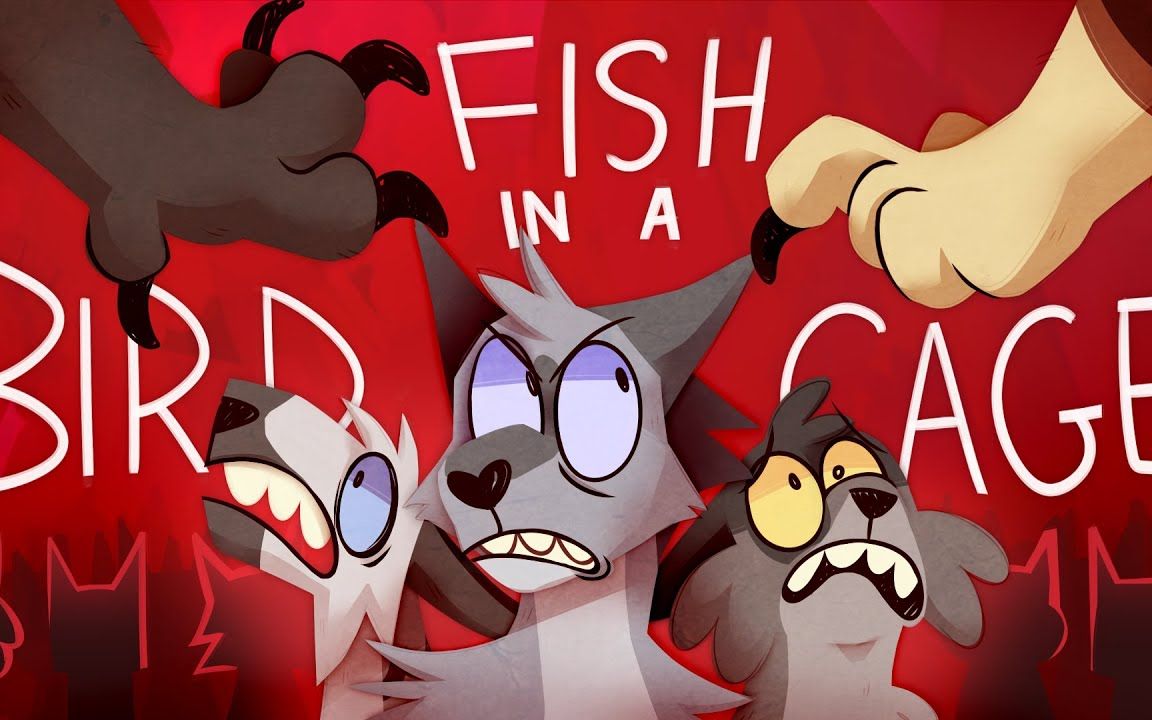 【猫武士/石毛】Fish in a Birdcage  WARRIOR CATS STONEFUR PMV哔哩哔哩bilibili