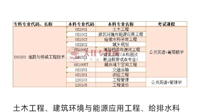 河南道路与桥梁工程技术专升本能报考哪些学校?哔哩哔哩bilibili