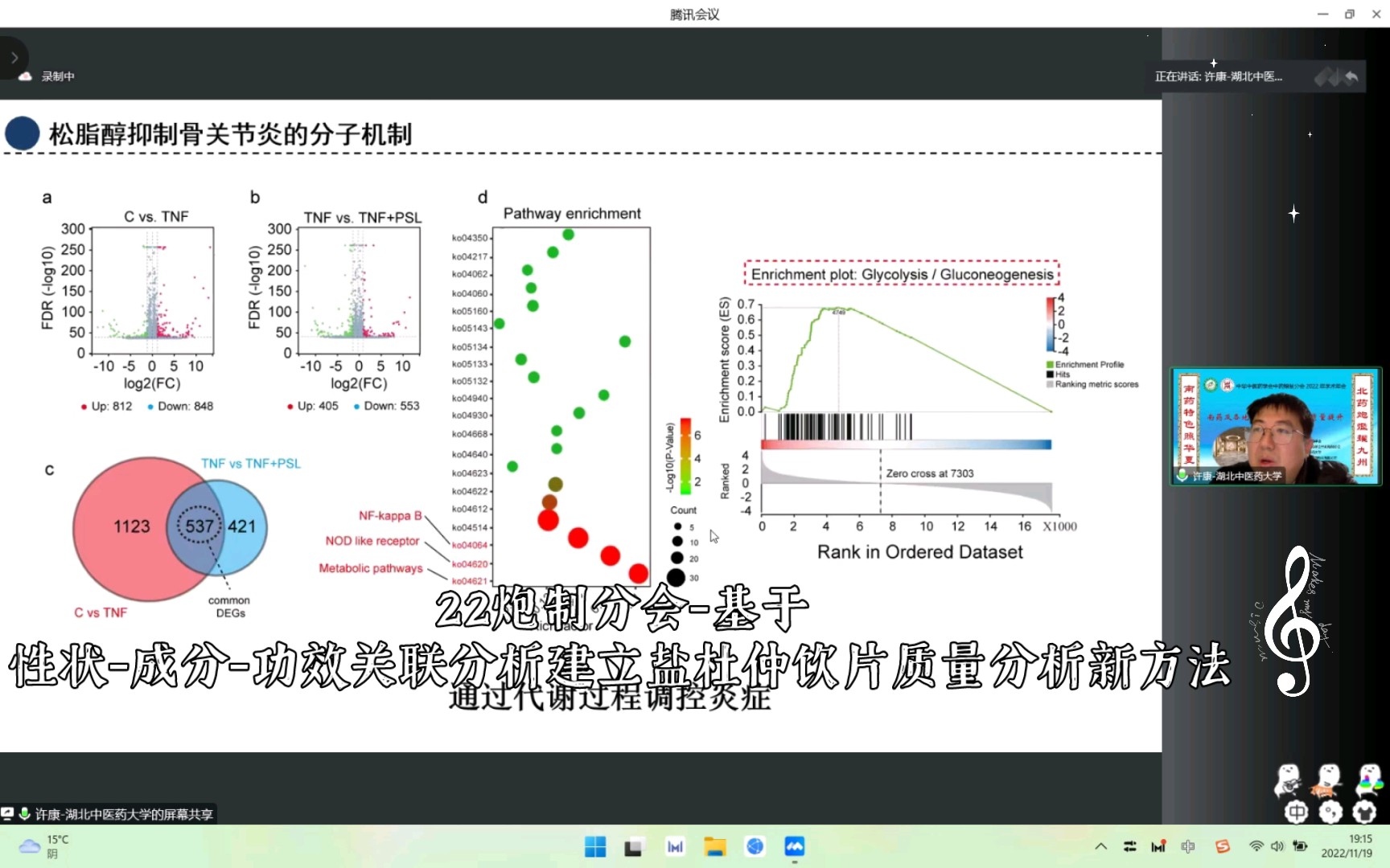 22炮制分会基于性状成分功效关联分析建立盐杜仲饮片质量分析新方法哔哩哔哩bilibili