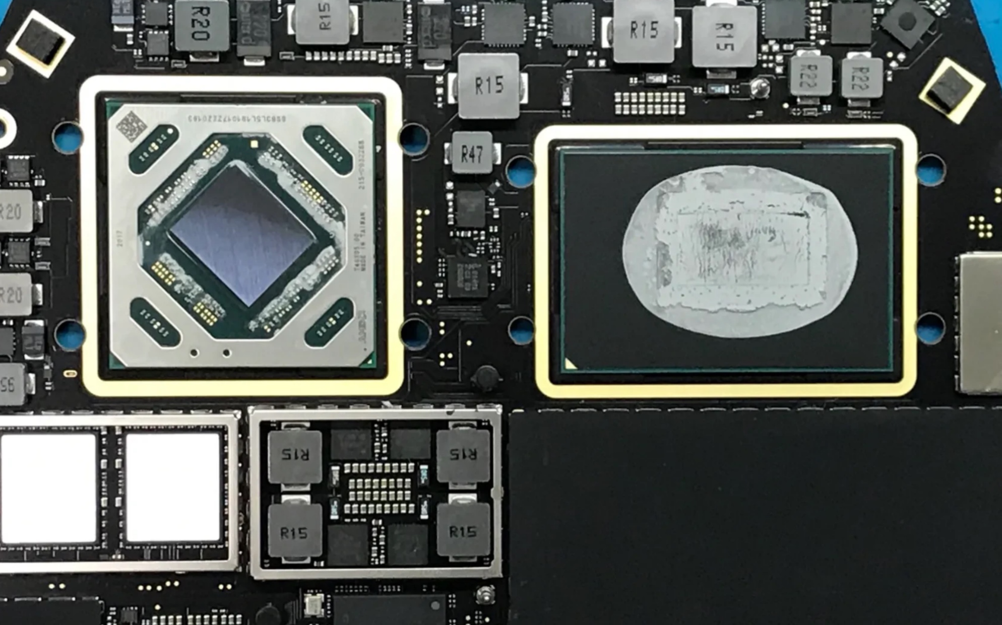 macbook pro 16寸 19款 a2141 进水换 amd radeon pro 5500m 显卡