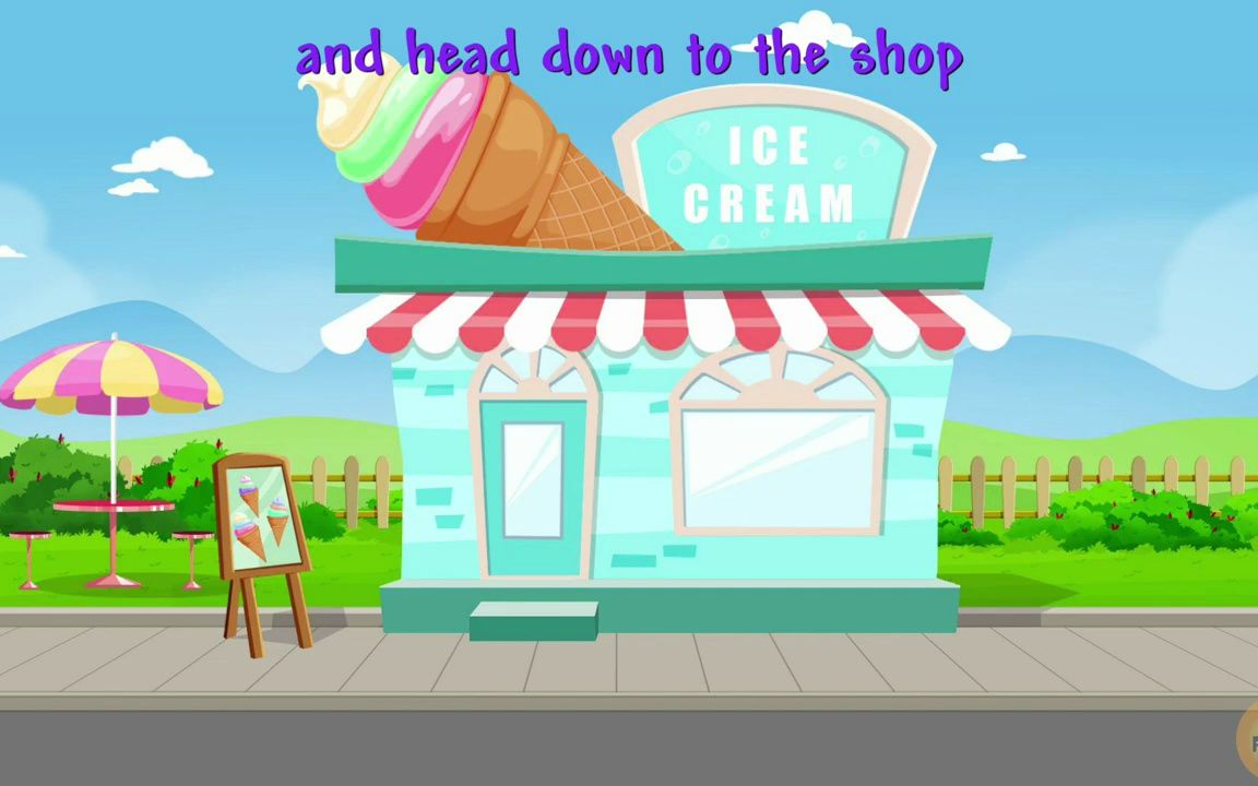 [图]冰淇淋歌 Ice Cream Song with lyrics