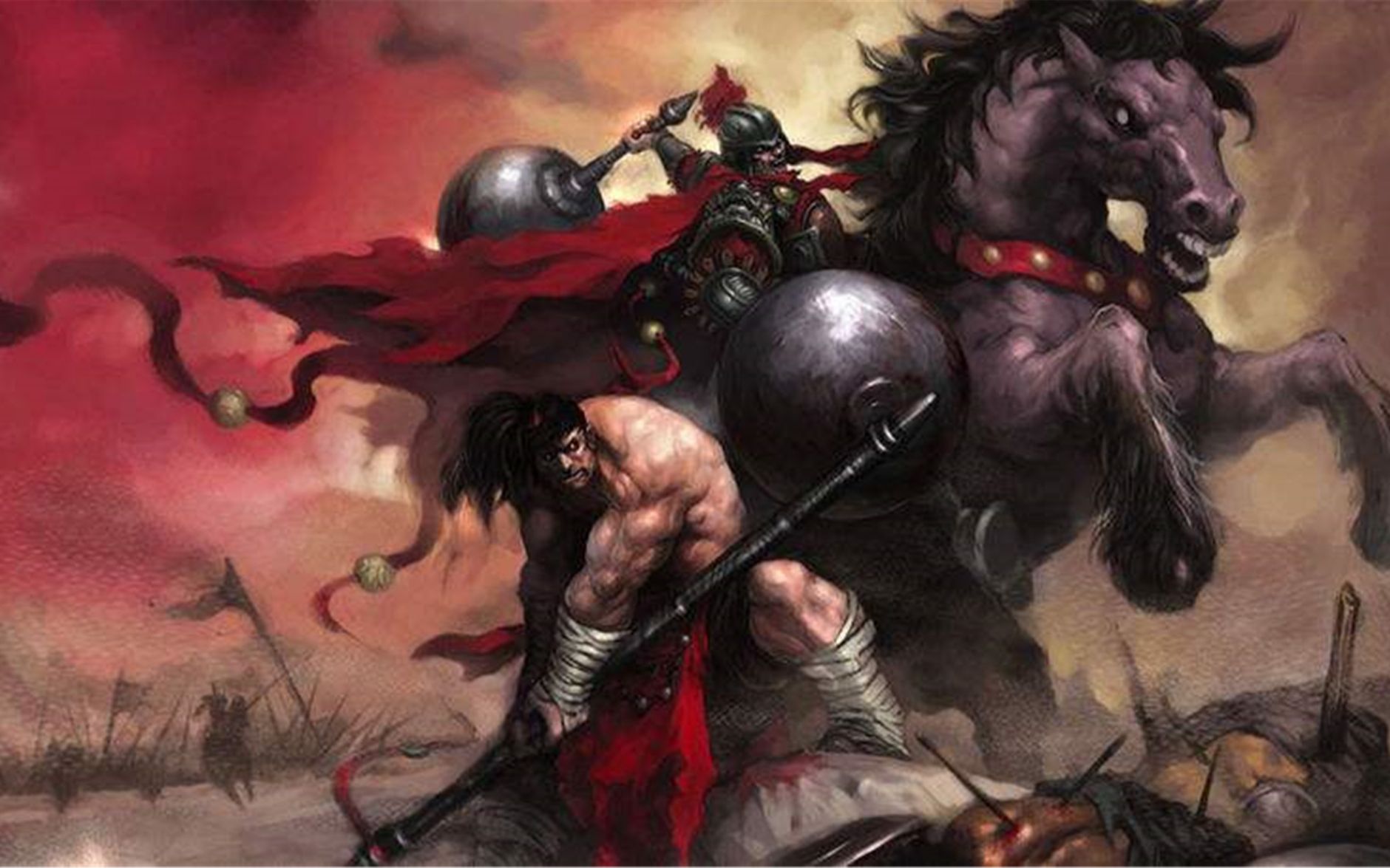 双锤猛将兄,人间太岁神,无敌于战场,纵横于三国,三国同人小说