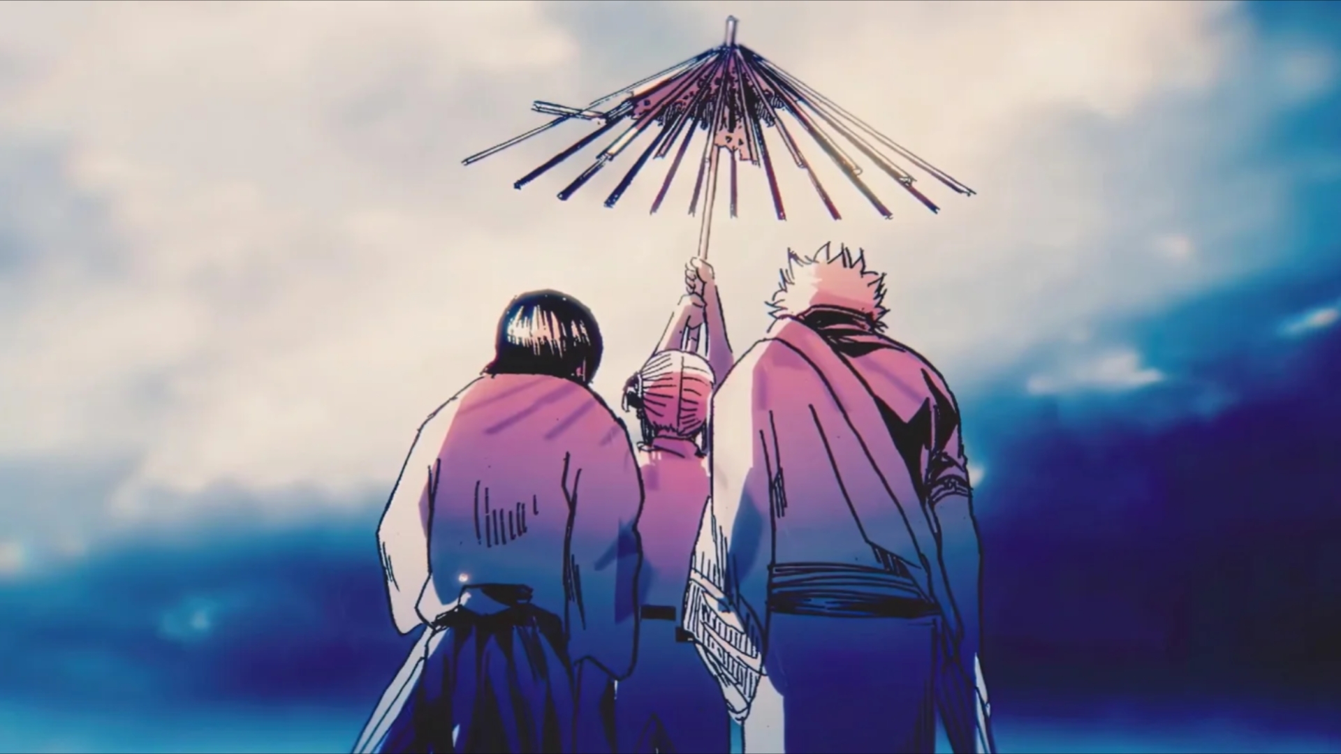 "一提到万事屋就联系到最棒."「银魂雨伞篇」