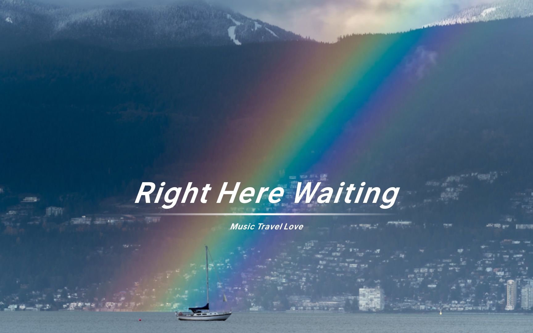 [图]《Right Here Waiting》像是在落日余晖中，能明白我的心意