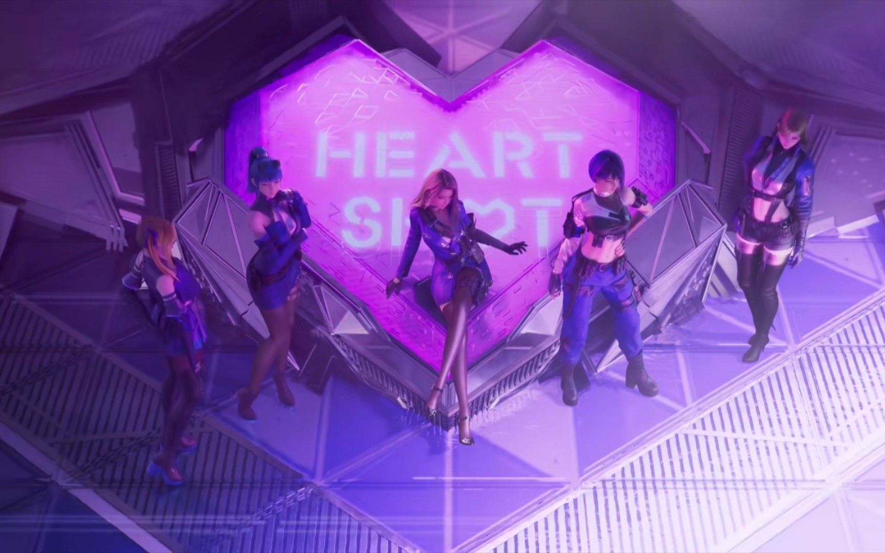 heartshot女团成员壁纸4k竖屏