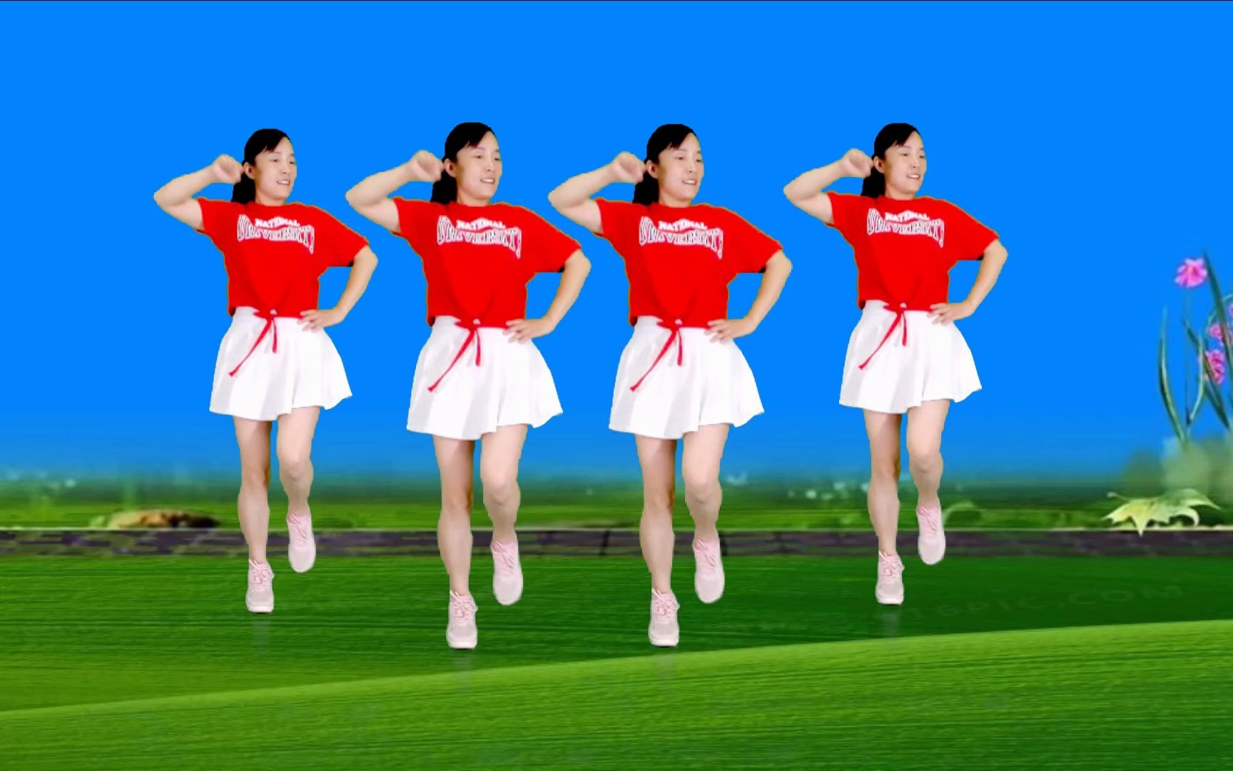 64步广场舞《歌名歌》动感时尚,爆火流行