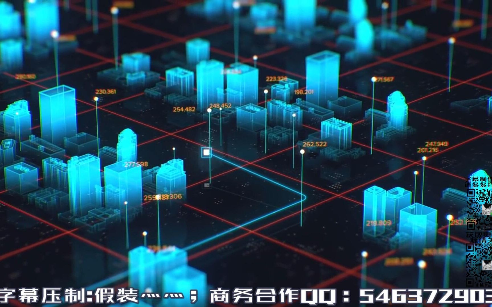 insane全息城市地图教程 - cinema 4d和after effects教程