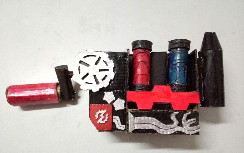 新人自制假面骑士build驱动器和能量瓶