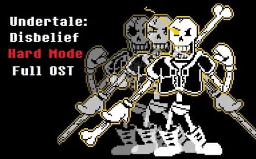 [图]（传说之下音乐）传说之下 全然不信 困难模式 全段音乐 V2 UNDERTALE DISBELIEF HARD MODE FULL OST V2