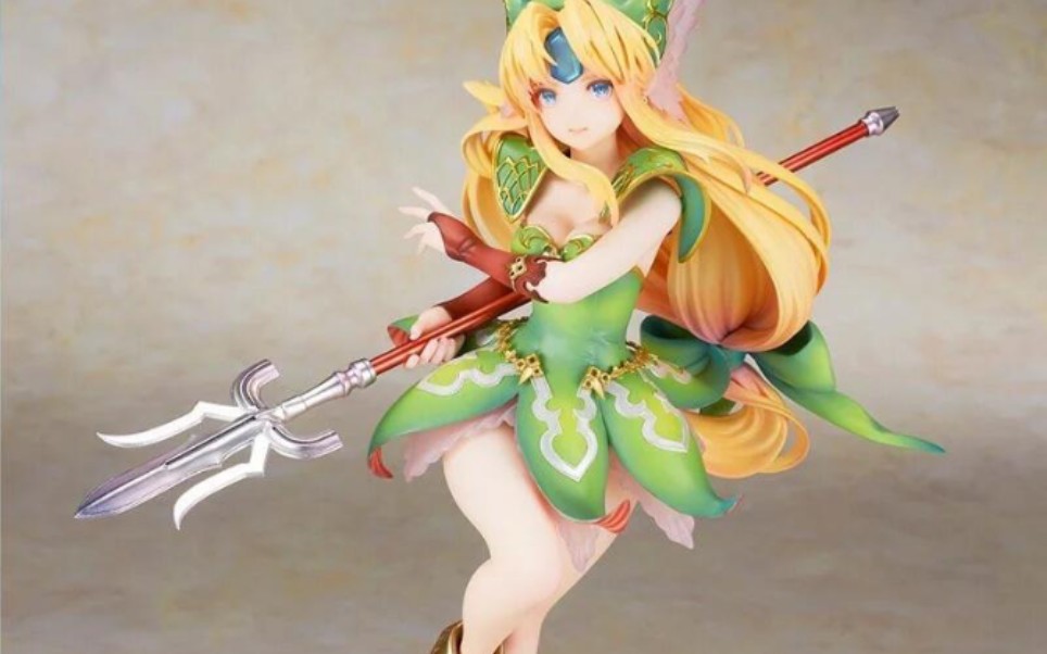 [图]Trials of Mana Riesz Figure Handles a Hard Pole 圣剑传说 3 莉丝