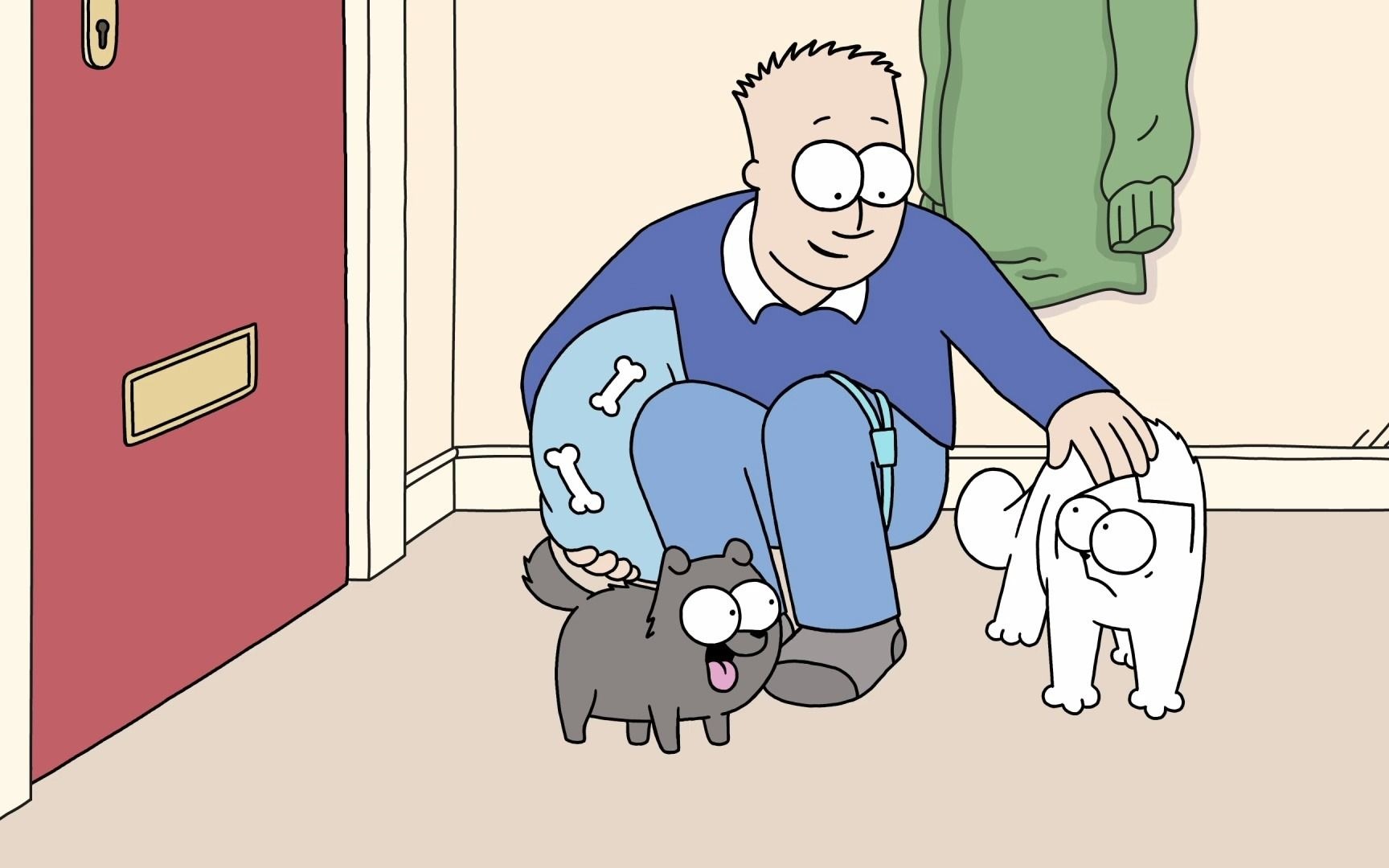 西蒙的猫,彩色版 pupsitting - full colour special