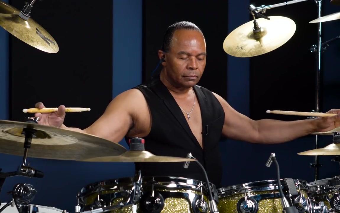 【架子鼓】有了都会搬~杰克逊鼓手 jonathan moffett performs wanna