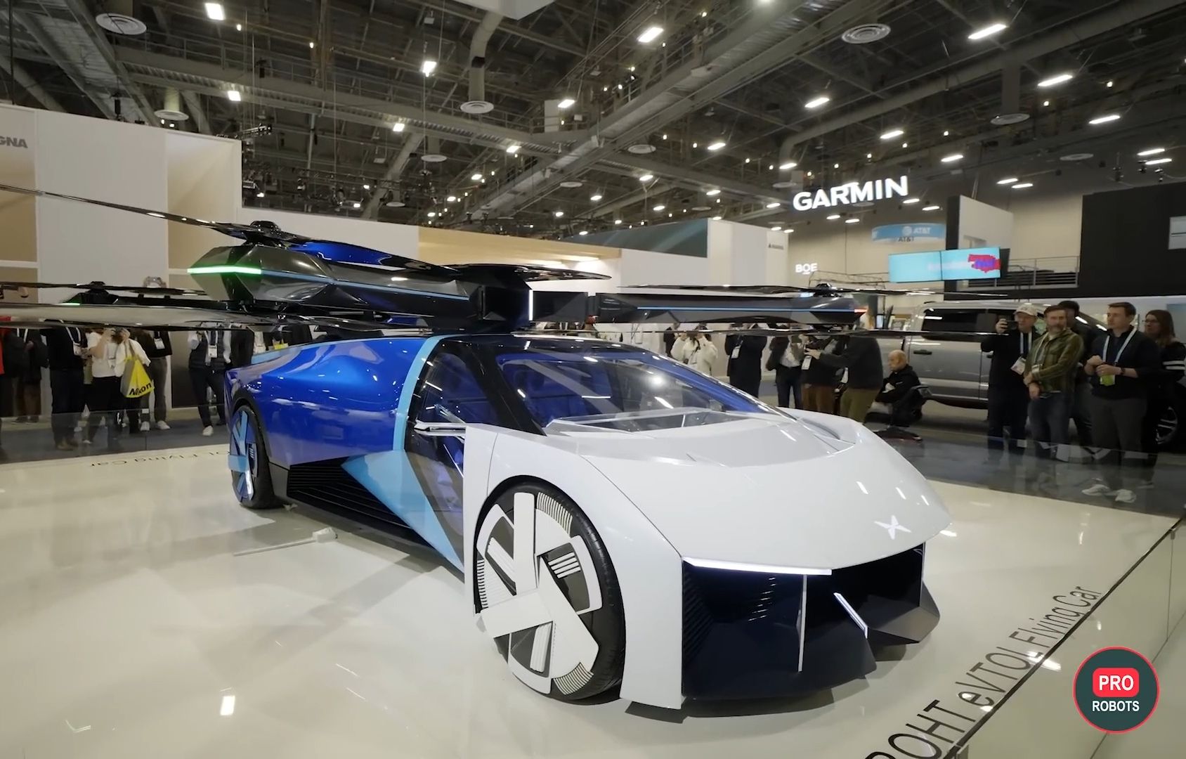 ces 2024 美国拉斯维加斯电子展,机器人技术,人工智能和未来概念汽车