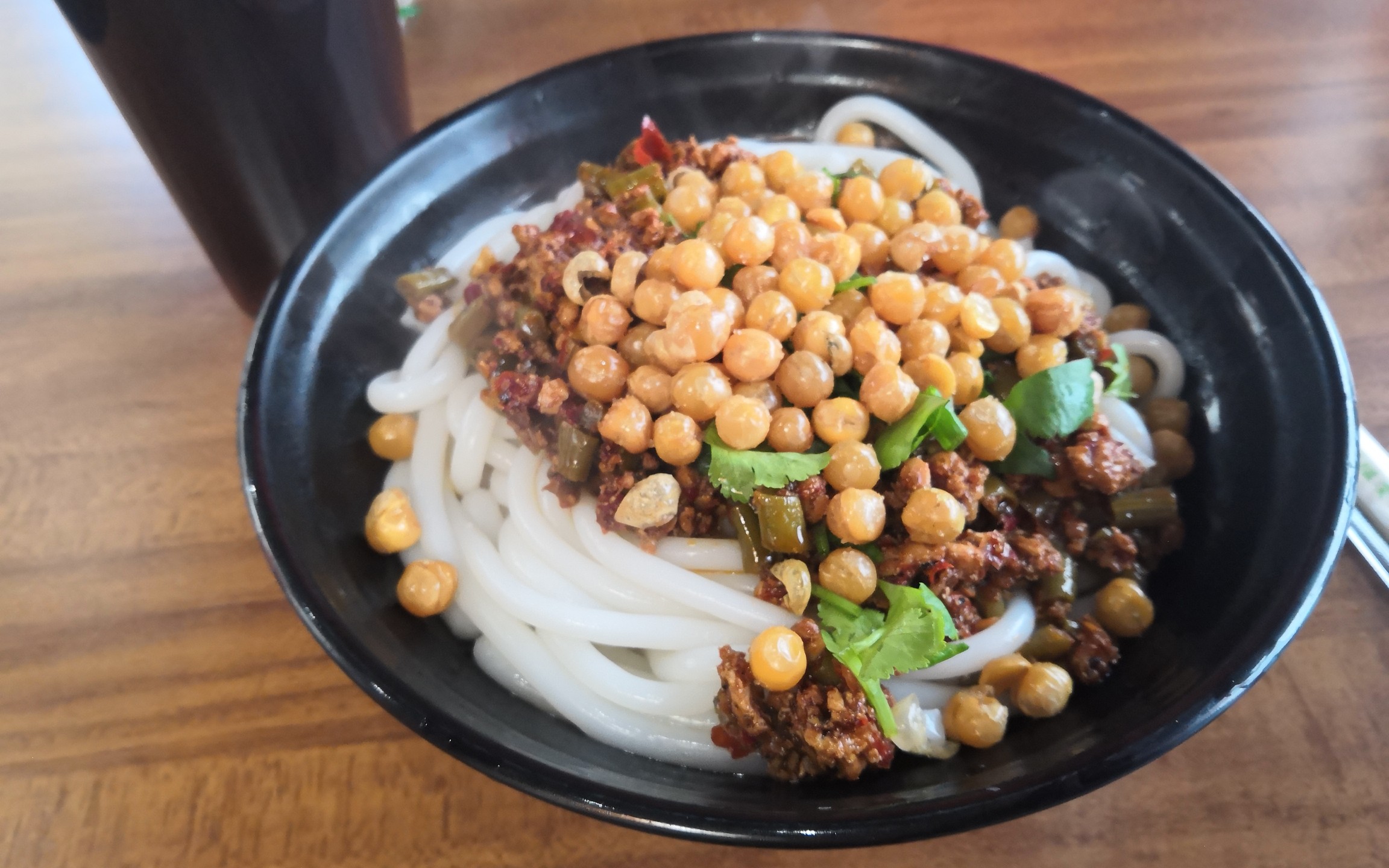 【疆小粉】美团14.8元鸡肉拌米粉套餐试吃