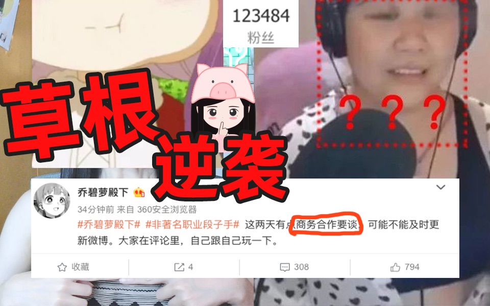 【乔碧萝殿下】无名草根全网爆火开启商业之路?哔哩哔哩bilibili