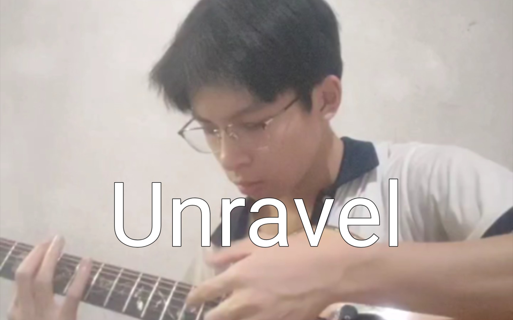 翻弹一下刘嘉卓改的指弹版《Unravel》哔哩哔哩bilibili