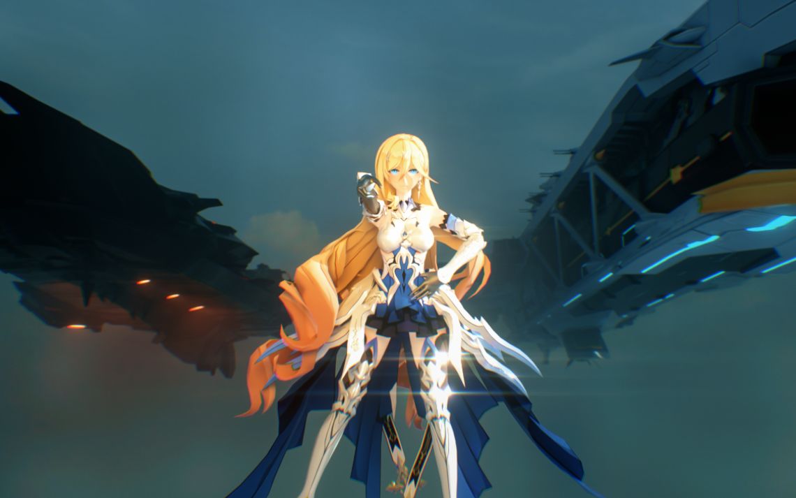 崩坏3mmdoc渲染器幽兰呆鹅辉骑士月魄hibikase