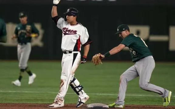 【wbc名场面】姜白虎:我庆祝我出局