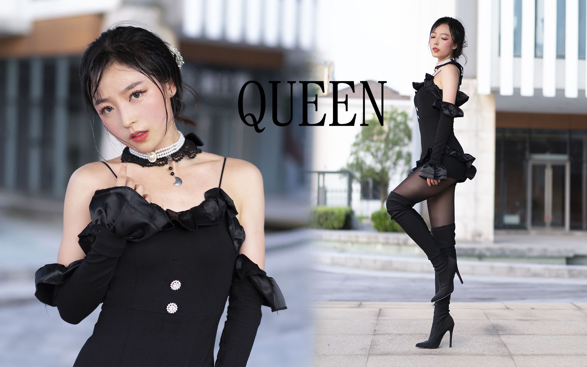 [图]女王暴汗回归 孙丹菲-queen【高跟长靴】