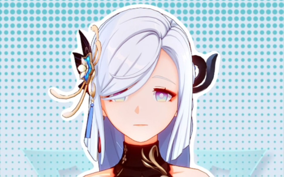 (渲染了整整一天,只为给你们呈现最好的阿鹤)#原神枫丹 #原神 #原神