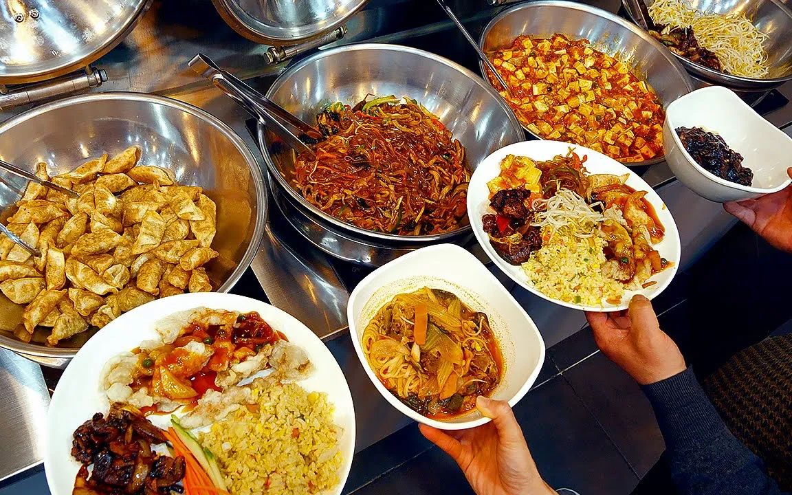 4k10种无限制中餐自助餐