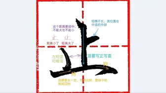 下载视频: 《千字文行书学习》第0282字 ▪ 止