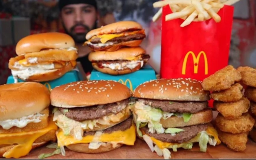 【asmr bro】asmr|麦当劳和汉堡王套餐