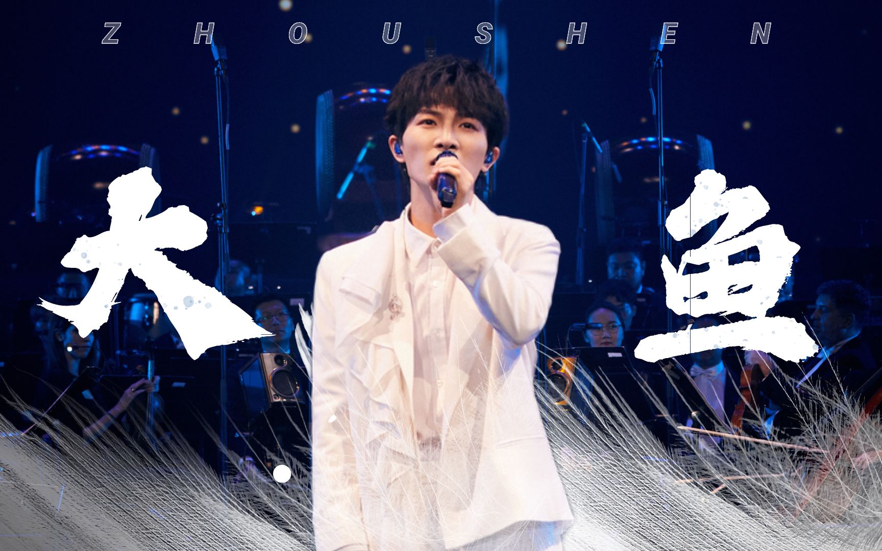 【周深】绝美新版鱼尾巴|《大鱼》高清怼脸focus |2021南山流行音乐节