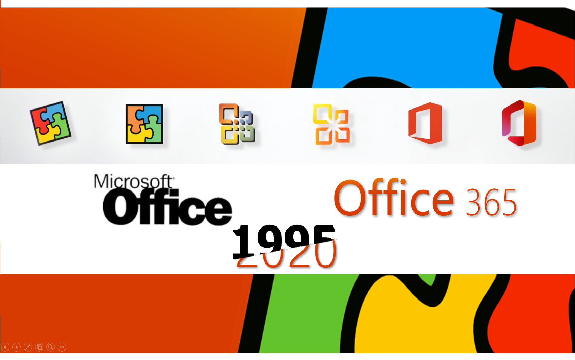 進化史microsoftwindowsoffice程序圖標19952020