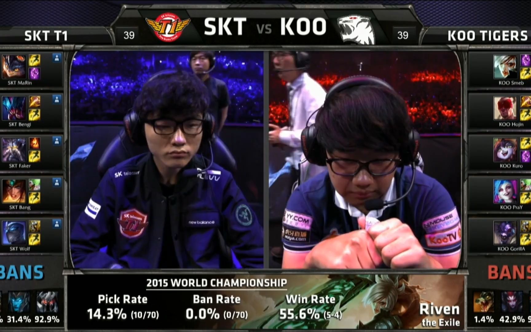 2015年英雄联盟s5全球总决赛sktvskoo第一局