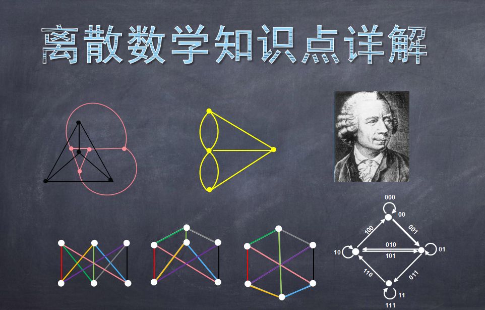 《离散数学》知识点详解:欧拉图哔哩哔哩bilibili