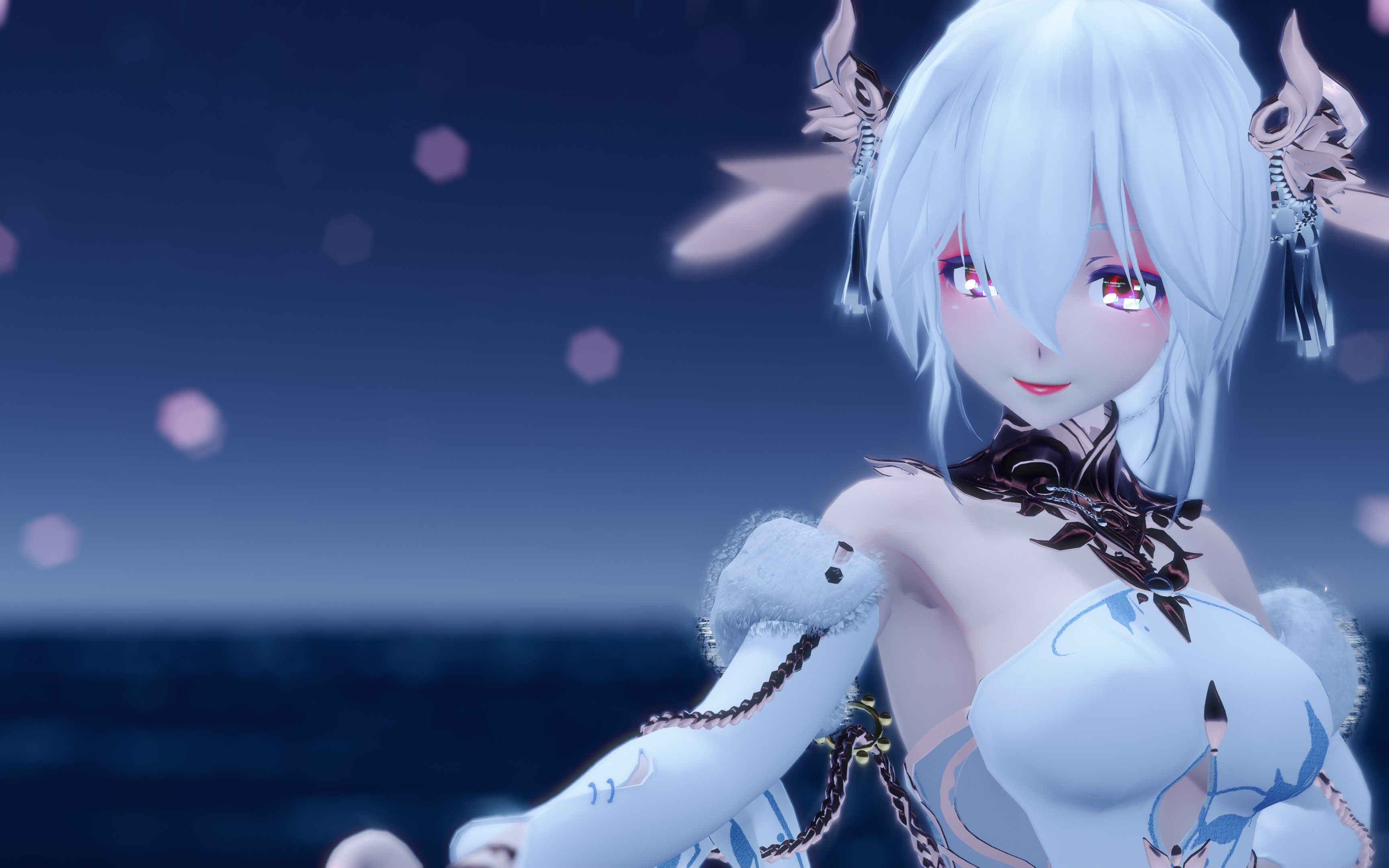 【mmd/4k】______的弱音