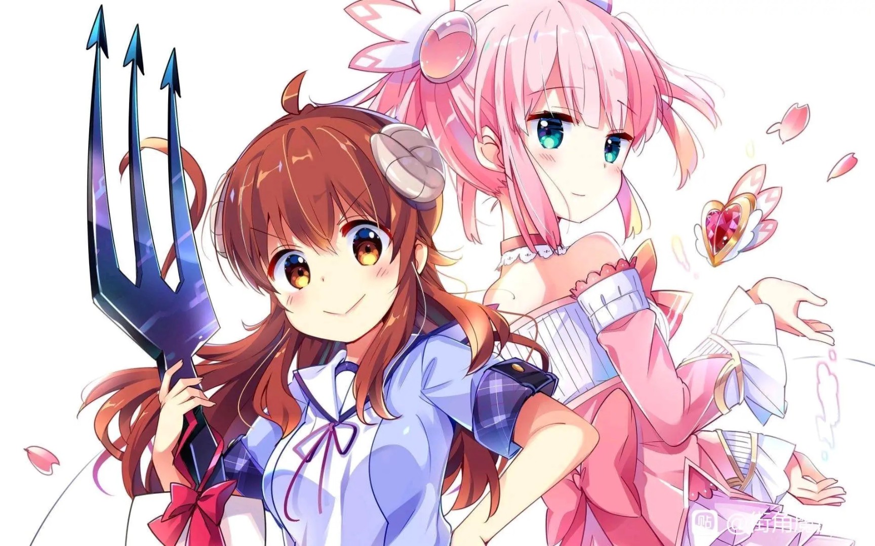 街角魔族千代田桃变身卡 吉田亘良作画片段