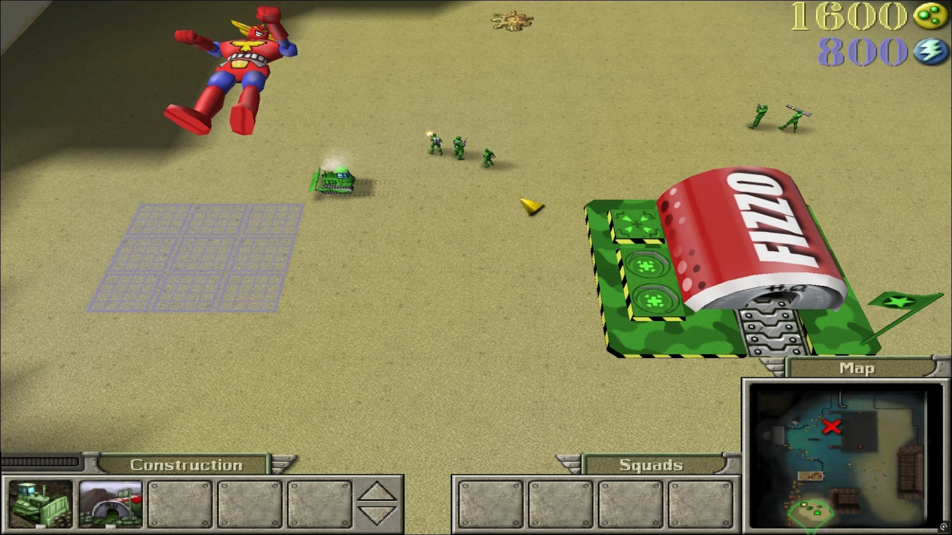 08 从这里到沙发 玩具兵大战rts 战役 全流程实录